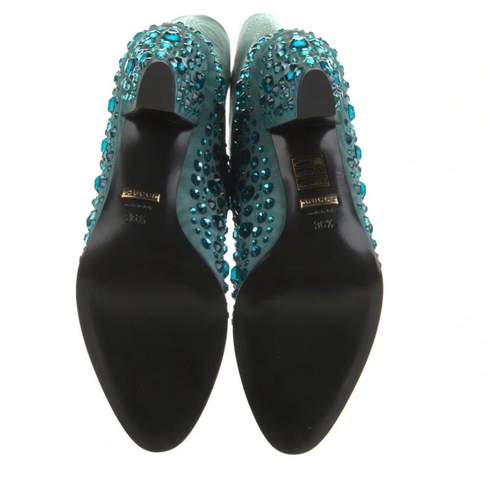 GUCCI CRYSTAL BOOTIES - Picture 5 of 5